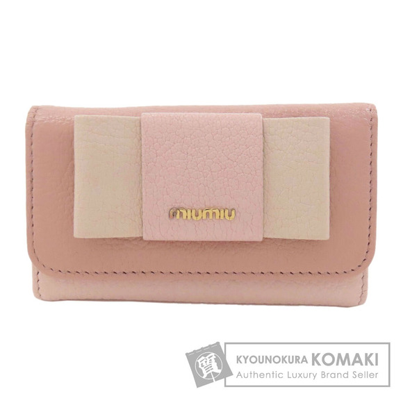 Miu Miu Handbags - Miu Miu Ribbon Key Case Wallet Leather
